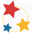 Star Prize Badge Icon