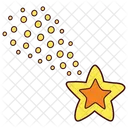 Star Christmas Comet Icon