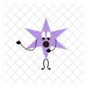 Cute Cartoon Cartoon Geometric Icon