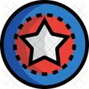 Star Shield Superhero Icon