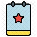 Note Star Favorite Icon