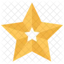 Star Badge Christmas Icon