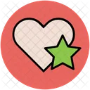 Star And Heart Icon