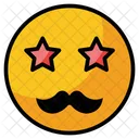 Star Emoji Face Icon