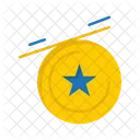 Star Medal Brazil Icon