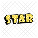 Star Star Sticker Sticker Icon