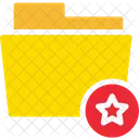 Star Favourite Folder Icon