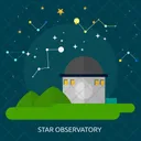 Star Observatory Galaxy Icon