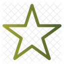 Star Favorite Five Pointed Icon