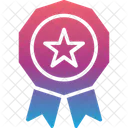 Star Certificate Medal Icon