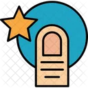 Star Tap Tapping Icon