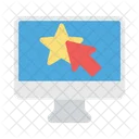 Star Cursor Click Icon