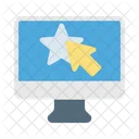 Star Cursor Monitor Icon