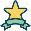 Star Achievement Star Ribbon Icon