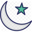 Star And Crescent Islam Monotheistic Religion Icon