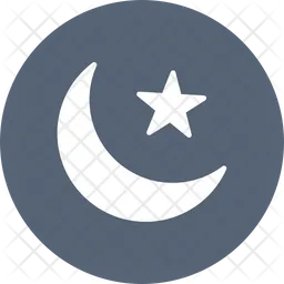 Star And Crescent  Icon