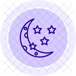 Star and crescent  Icon