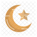 Star And Crescent Symbol Moon Icon