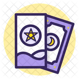 Star and Moon Cards  Icon