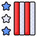 Star and stripes  Icon