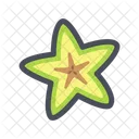 Starapple Tropical Star Icon