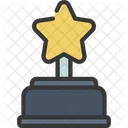 Star Award Film Award Trophy Icon