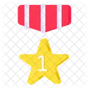 Star Badge Ranking Badge Shoulder Badge Icon