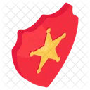 Sheriff Badge Star Badge Police Badge Icon