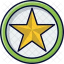 Star Badge Badge Medal Of Honour Icon