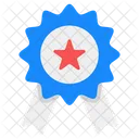 Star Badge Position Badge Reward Icône