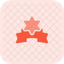 Star Badge Ribbon Badge Star Ribbon Icon