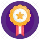 Emblem Star Badge Honor Icon