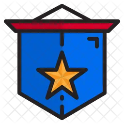 Star Badge  Icon