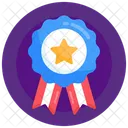Star Badge Quality Badge Award アイコン