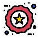 Star Badge  Icon