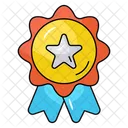 Honor Star Badge Achievement Icon