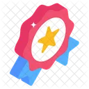 Prize Star Badge Reward Icon