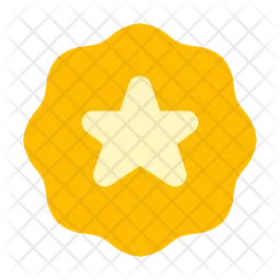 Star Badge  Icon