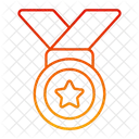 Star Badge Ribbon Badge Achivement Icon