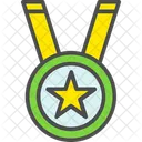 Star Badge Achievement Award Icon
