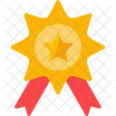 Star Badge Award Medal Icon