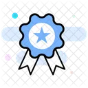 Award Star Badge Ribbon Badge Icon