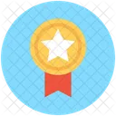 Star Badge Ranking Insignia Icon