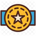 Award Badge Star Icon