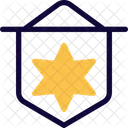 David Star Medal Of Honor Flag Icon