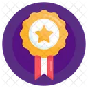 Emblem Star Badge Honor Icon