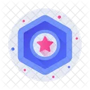 Star Badge  Icon