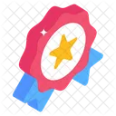 Prize Star Badge Reward Icon