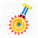 Star Badge Ribbon Badge Winner Badge Icon