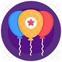 Star Balloons  Icon